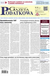 : Gazeta Podatkowa - e-wydanie – 15/2025