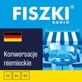 Języki i nauka języków: FISZKI audio - niemiecki - Konwersacje - audiobook