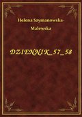 Dziennik 57 58 - ebook