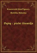 Dajny : pieśni litewskie - ebook