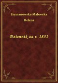 Dziennik za r. 1831 - ebook
