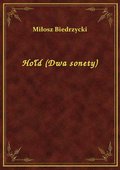 Hołd (Dwa sonety) - ebook