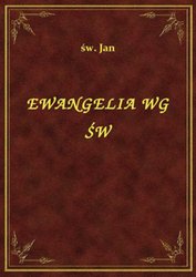 : Ewangelia Wg Św - ebook