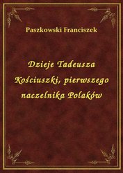 : Dzieje Tadeusza Kościuszki, pierwszego naczelnika Polaków - ebook