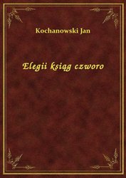 : Elegii ksiąg czworo - ebook