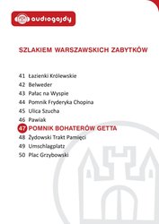 : Pomnik Bohaterów Getta. Szlakiem warszawskich zabytków - audiobook