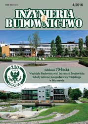 : Inżynieria i Budownictwo  - e-wydanie – 4/2016