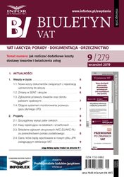 : Biuletyn VAT - e-wydanie – 9/2019