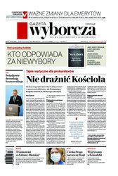 : Gazeta Wyborcza - Warszawa - e-wydanie – 113/2020
