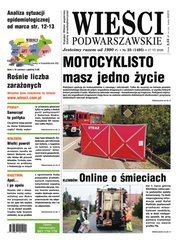 : Wieści Podwarszawskie - e-wydanie – 25/2020